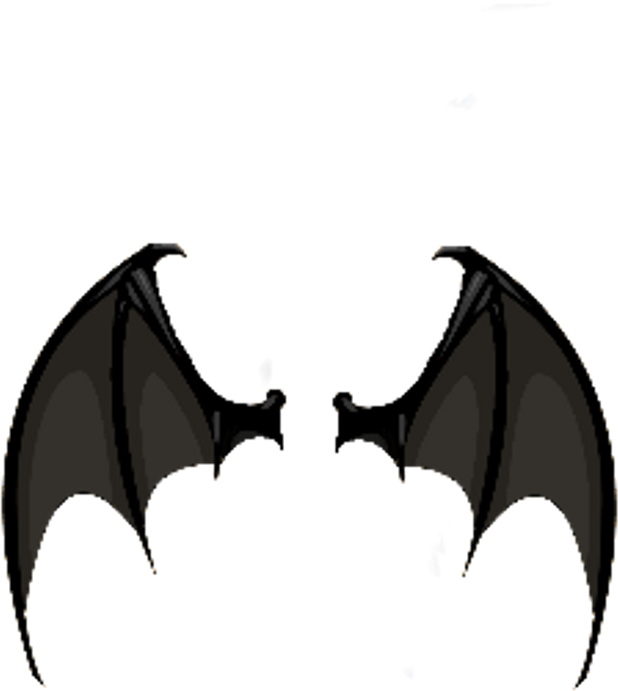 Graphic Transparent Download Demonwings Wings Freetoedit - Devil Wings Clip Art (1024x1024), Png Download
