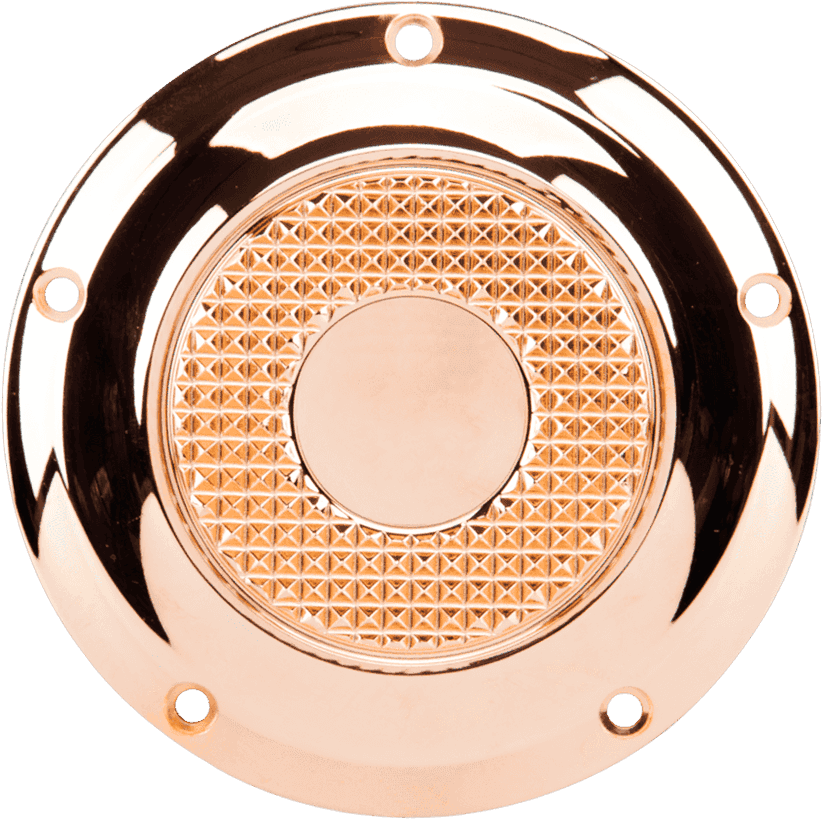 Cnc Machined From Billet Aluminum - Gold (1280x1280), Png Download