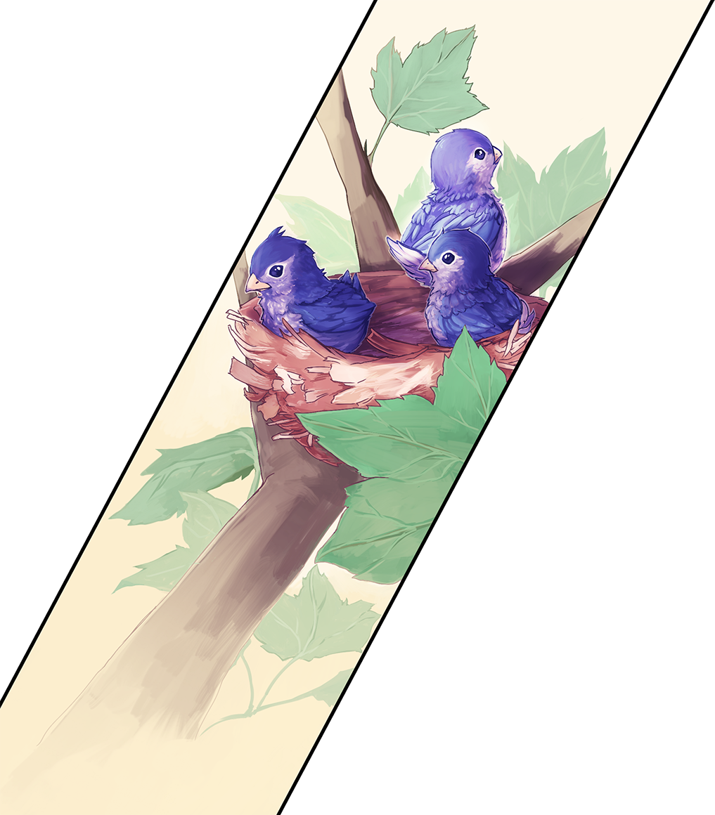 Up I Was So Relieved When I Discovered Some Baby Birds - Illustration (1017x1160), Png Download