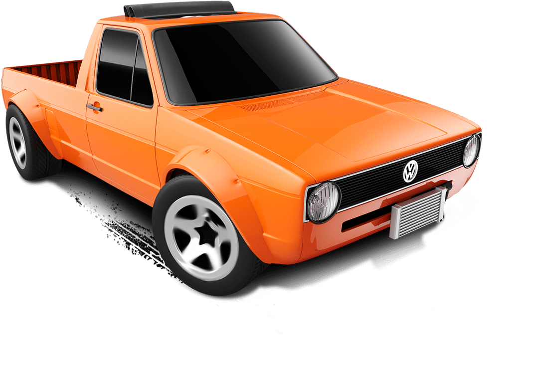 What We Are Looking Forward To In 2015 Hot Wheels Batch - Hot Wheels Hw Off-road Volkswagen Caddy (orange) - (1200x900), Png Download