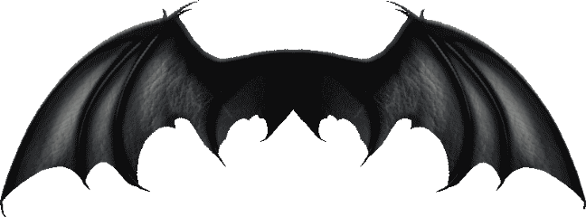 Demon Demonic Wing Wings Winged - Demon (648x240), Png Download