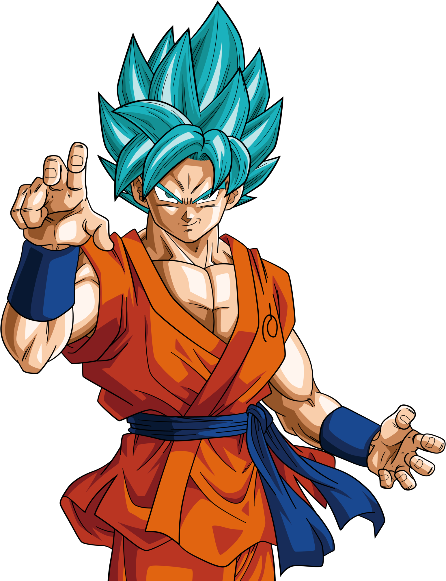 Goku Png Super Saiyan God (1600x2033), Png Download