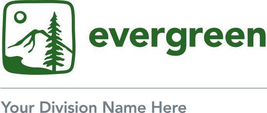 Divisional Signature Sample - Evergreen College Logo (550x234), Png Download