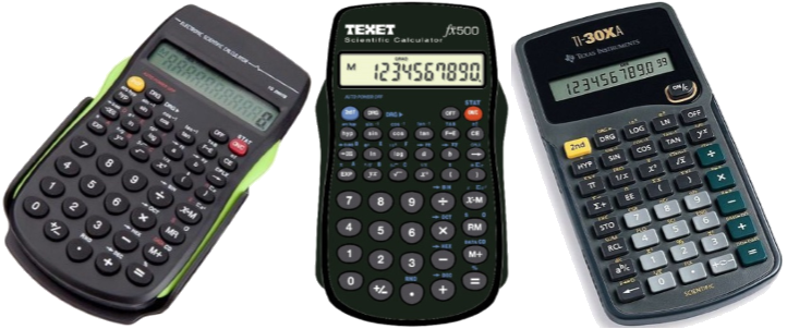 Vintage Calculator Png High Quality Image - Texas Instruments Calculator Black (722x302), Png Download