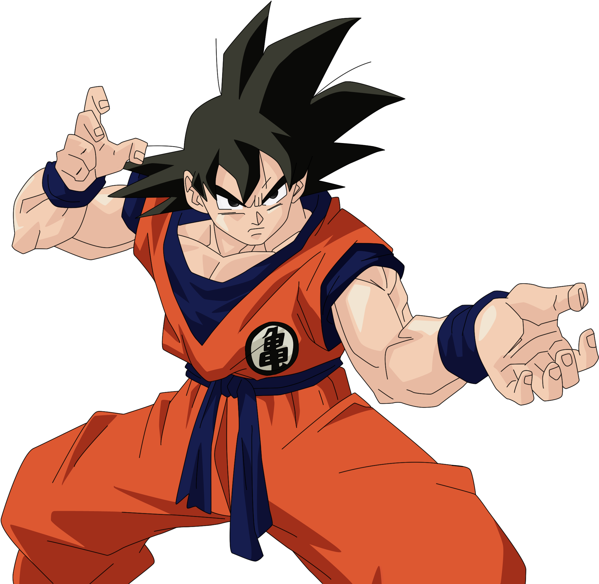 Goku Png Transparent Picture Dbz Kung Fu Panda Full Size Png Download Seekpng
