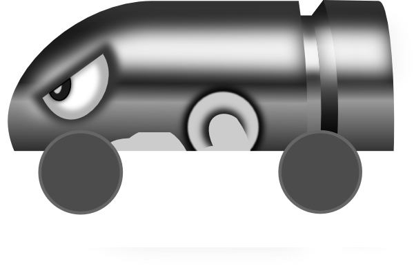 Bullet Bill Derby Car (600x389), Png Download