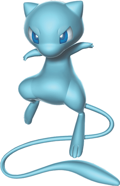 Shining Mew Shining Legends Artwork - Shining Legends Mew (407x637), Png Download