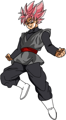 Ssj Rose - Goku Black Transparent Ssj Rose (400x400), Png Download