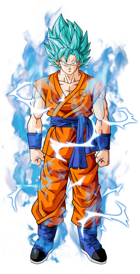Super Saiyan God Super Saiyan Goku Png - Dragon Ball Super Png (455x887), Png Download