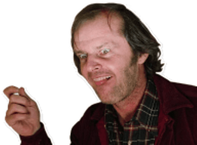 Jack The Shining Png (400x400), Png Download