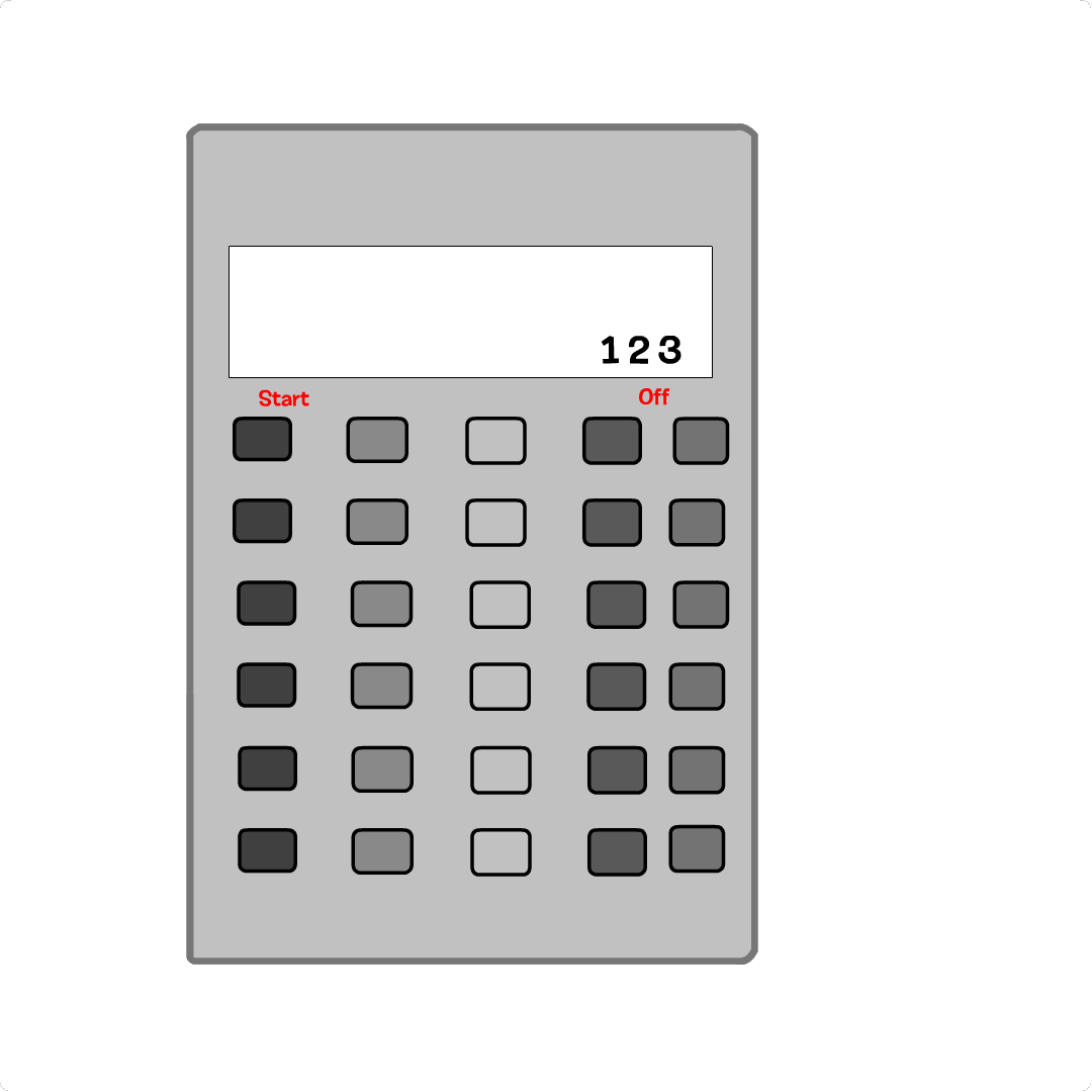 Calculator Old - Object Mayhem (1080x1080), Png Download