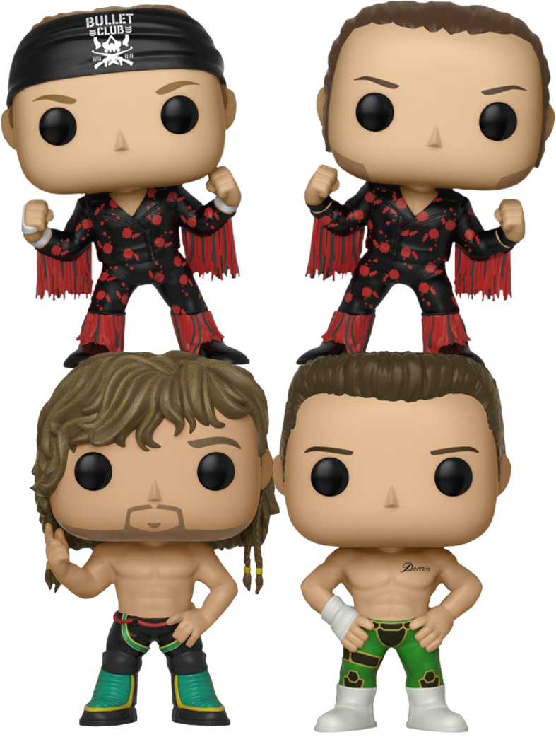 New Japan Pro Wrestling - Bullet Club Funko Pop (787x1042), Png Download