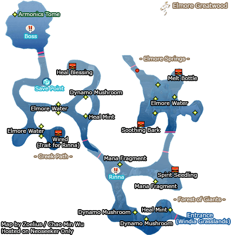 Elmore Greatwoods Shining Force Re - Shining Resonance Refrain Map (480x480), Png Download