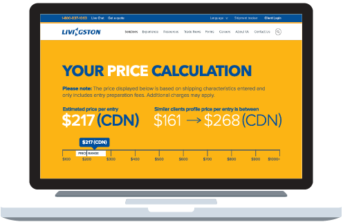 Preview-calculator - Livingston International Trade Show (496x321), Png Download