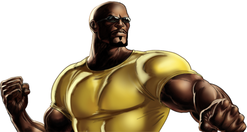 Luke Cage Dialogue 1 - Luke Cage Comics Modern (506x270), Png Download