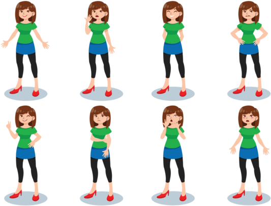 Woman Cartoons Vector - Cartoon Occupations (700x490), Png Download