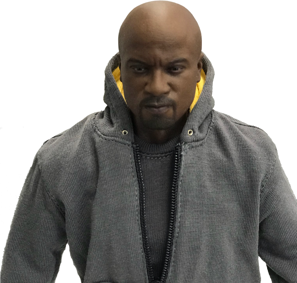 [review] Vimal 1/6 Luke Cage - Hoodie (1024x1024), Png Download