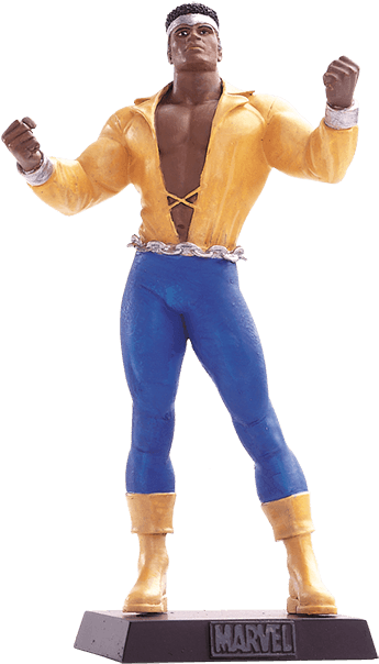Luke Cagemarvel - Marvel Classic Figurine Collection Luke Cage (360x614), Png Download