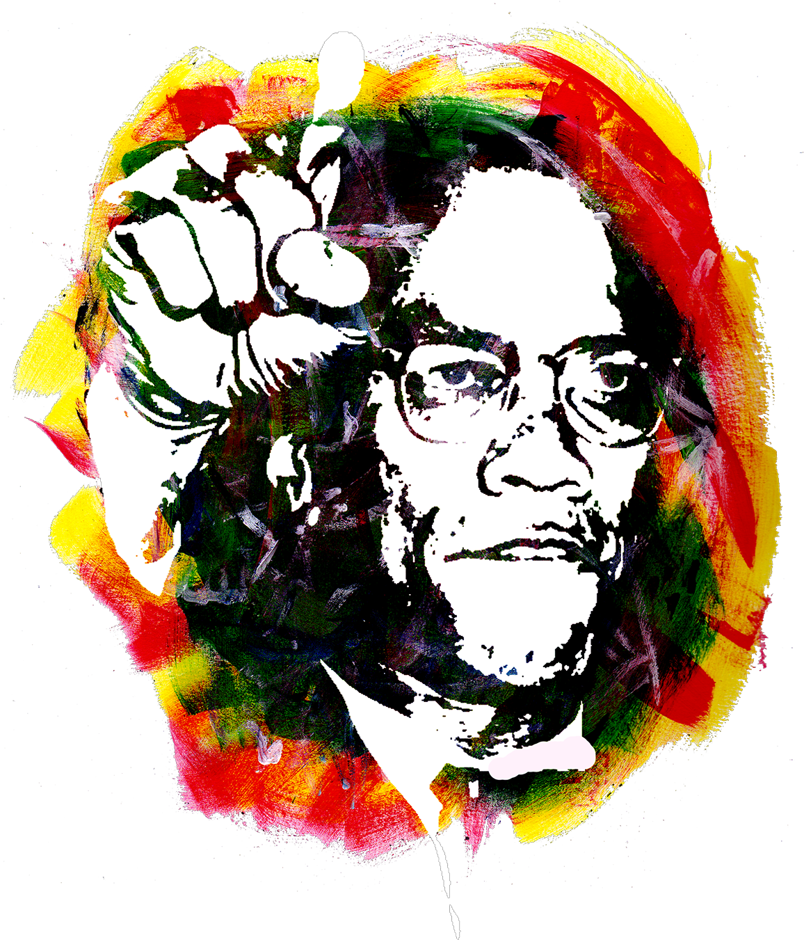 Malcom X - Malcolm X Political Cartoon (1181x1492), Png Download