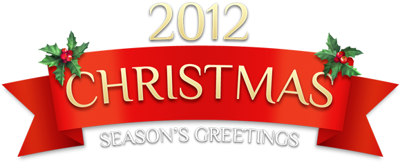 Xmas - Label (600x259), Png Download
