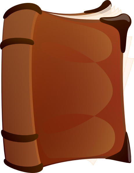 Old Book Front Svg Clip Arts 462 X 594 Px (462x594), Png Download