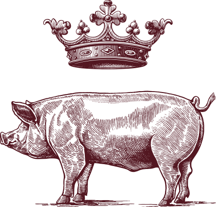 Bacon Menu Image - Backyard Farming: Raising Pigs (443x425), Png Download