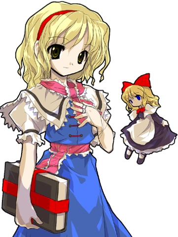Alice Margatroid (361x479), Png Download