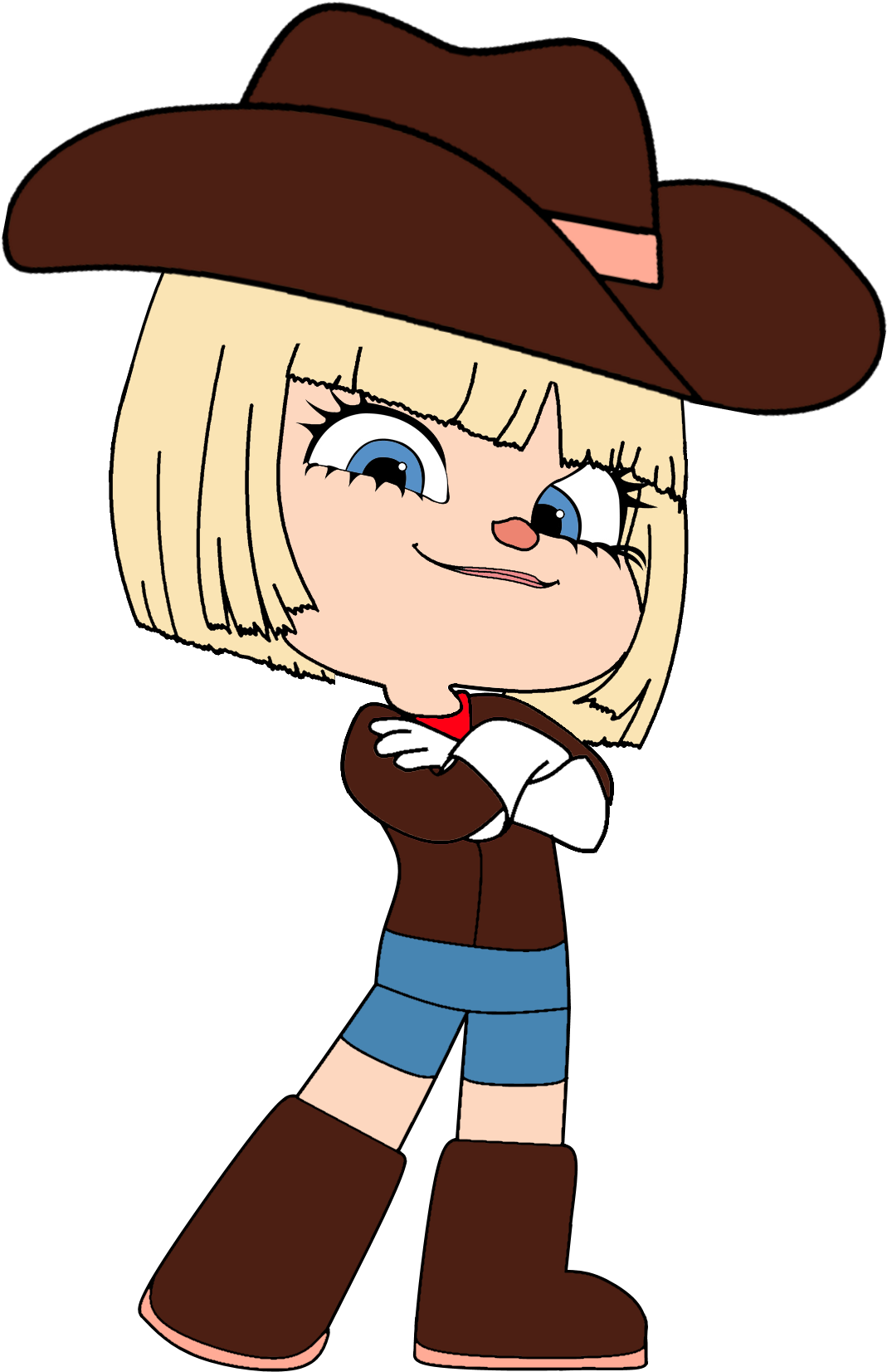 Taffyta As A Cowgirl - Sugar Rush Vector (1082x1672), Png Download