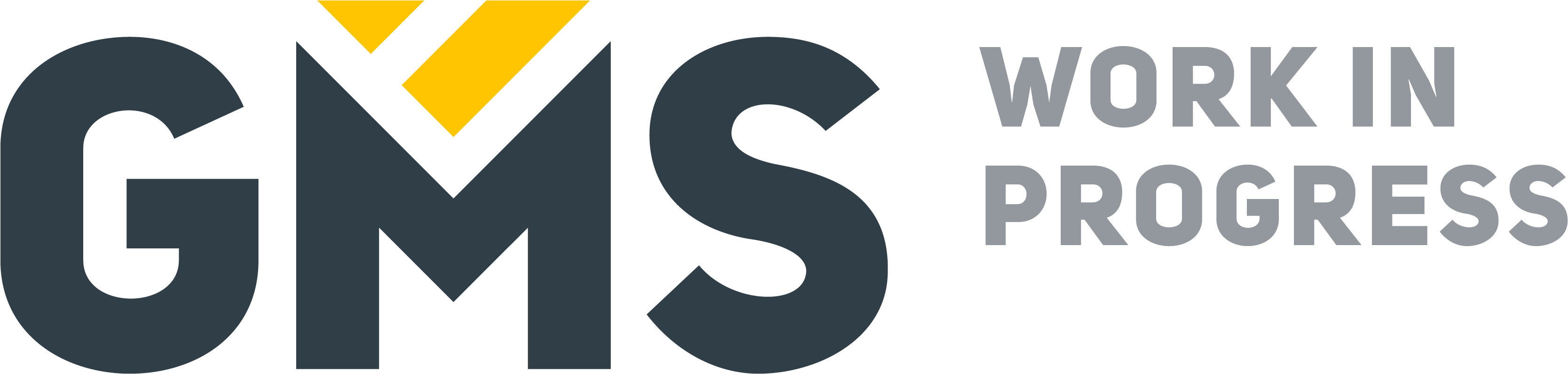 Gms Work In Progress - Graphics (3349x832), Png Download