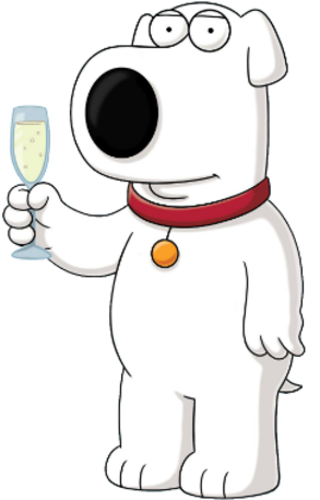 Brian Griffin - Brian Griffin Family Guy (300x471), Png Download