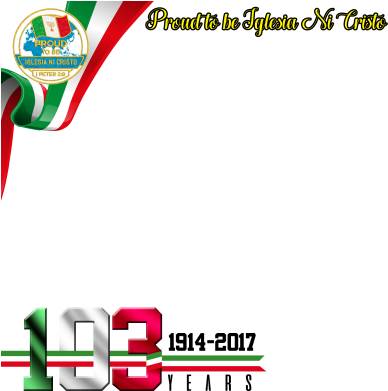 Preview Overlay - Iglesia Ni Cristo 103 Years (400x400), Png Download
