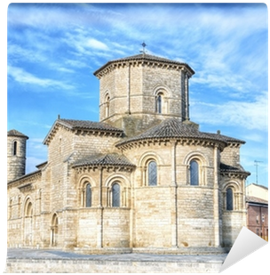 Iglesia De San Martin De Fromista,españa Wall Mural - Iglesia De San Martín De Tours (400x400), Png Download