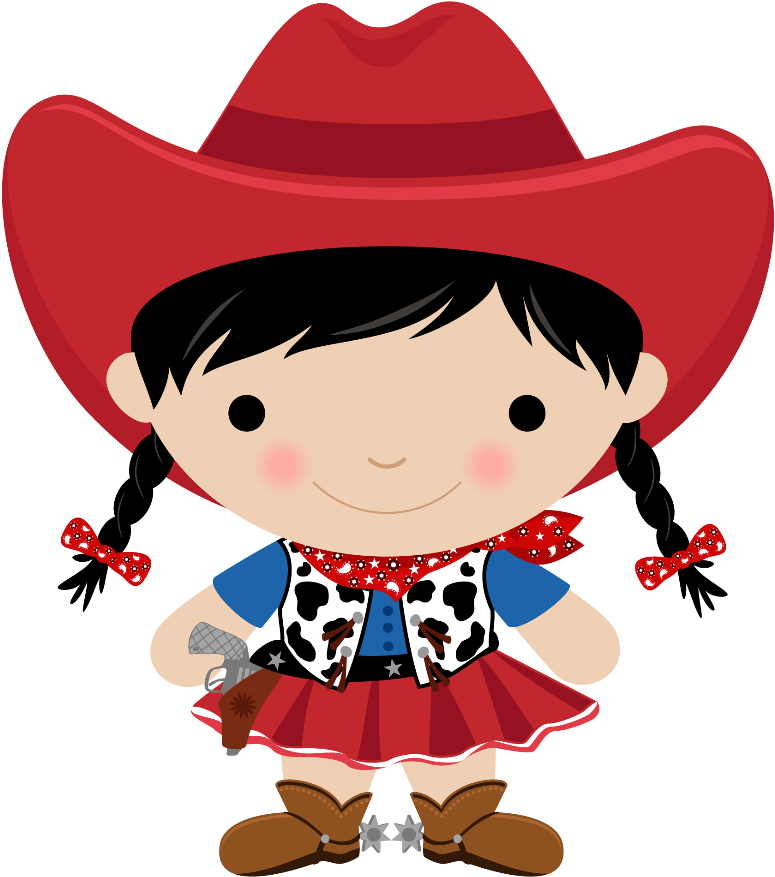 Clip Art Freeuse Stock Cliparts Free Download Clip - Cowgirl And Cowboy Clipart (900x900), Png Download