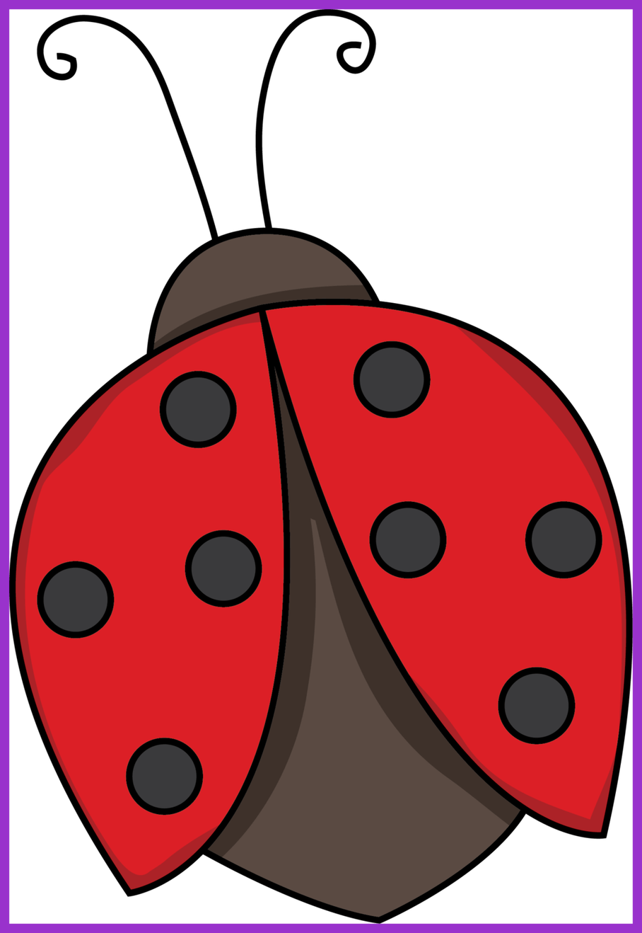 Stunning Flying Black And - Lady Bug Clipart Png (908x1318), Png Download