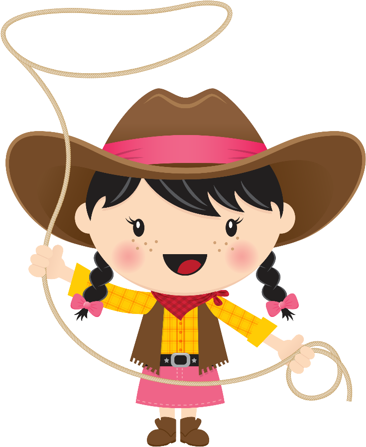 Pin By Marina ♥♥♥ On Cowboy E Cowgirl - Cowboy And Cowgirl Clipart (824x900), Png Download