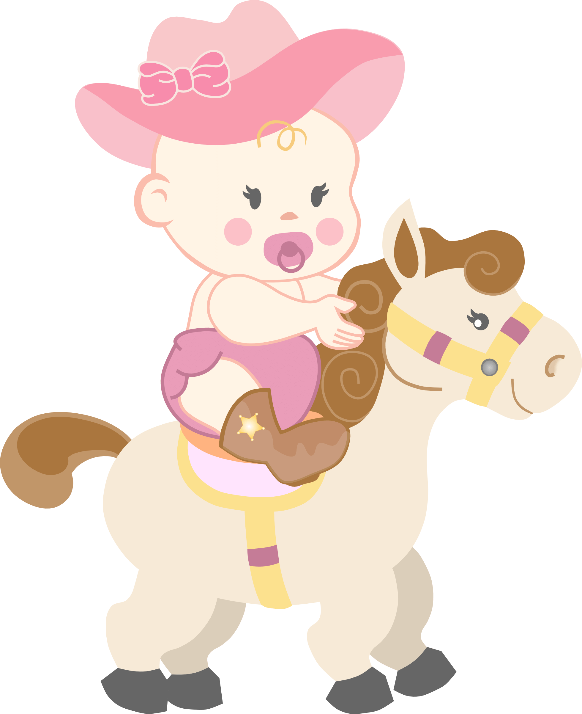 Baby Cowgirl Clipart - Ursinha Bailarina Minus (1959x2401), Png Download