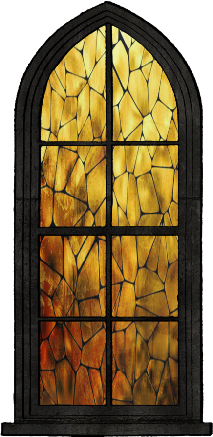 Stained Glass Window Png - Stained Glass (894x893), Png Download