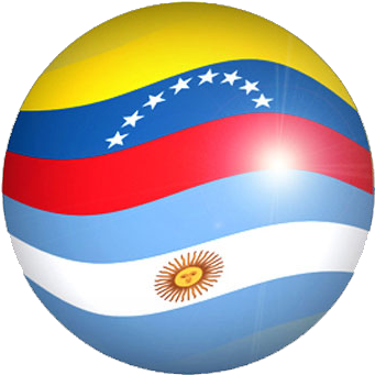Banderita De Venezuela Png - Argentina (520x390), Png Download