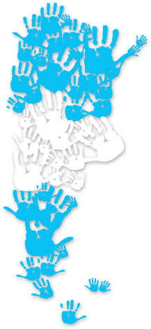 Ideas De Cómo Hacerlas Con Material Descartable - Feliz Dia De La Bandera Argentina (246x492), Png Download
