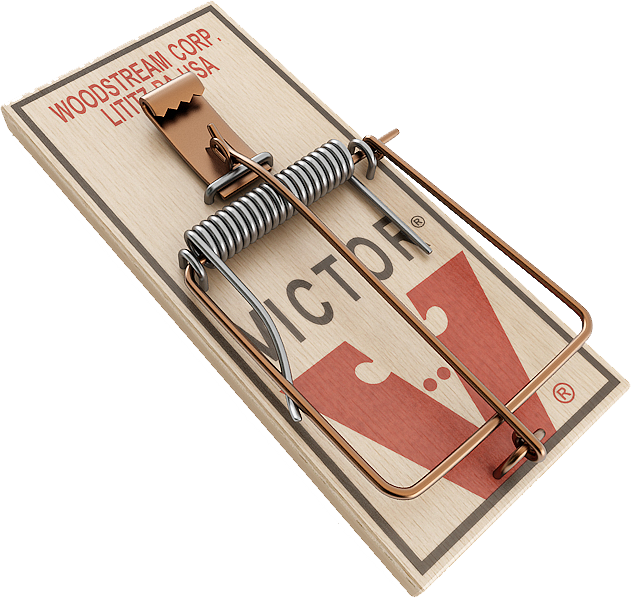 Download - Standard Issue Mouse Traps (631x598), Png Download