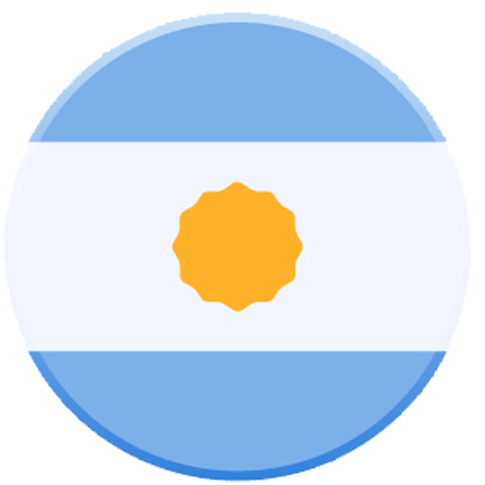 Argentina - Circle (500x500), Png Download