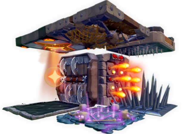 Traps-header - Orcs Must Die! Unchained (614x450), Png Download