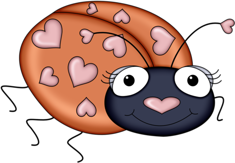 Pps Love Bug - Ladybird Beetle (500x360), Png Download