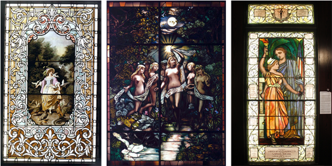 Smith Museum Of Stained Glass Windows At Navy Pier - Chicago (650x542), Png Download