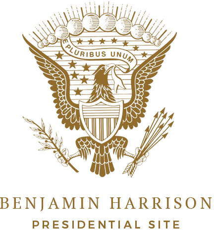 Benjamin Harrison Presidential Seal Logo - Benjamin Harrison Presidential Site (432x467), Png Download