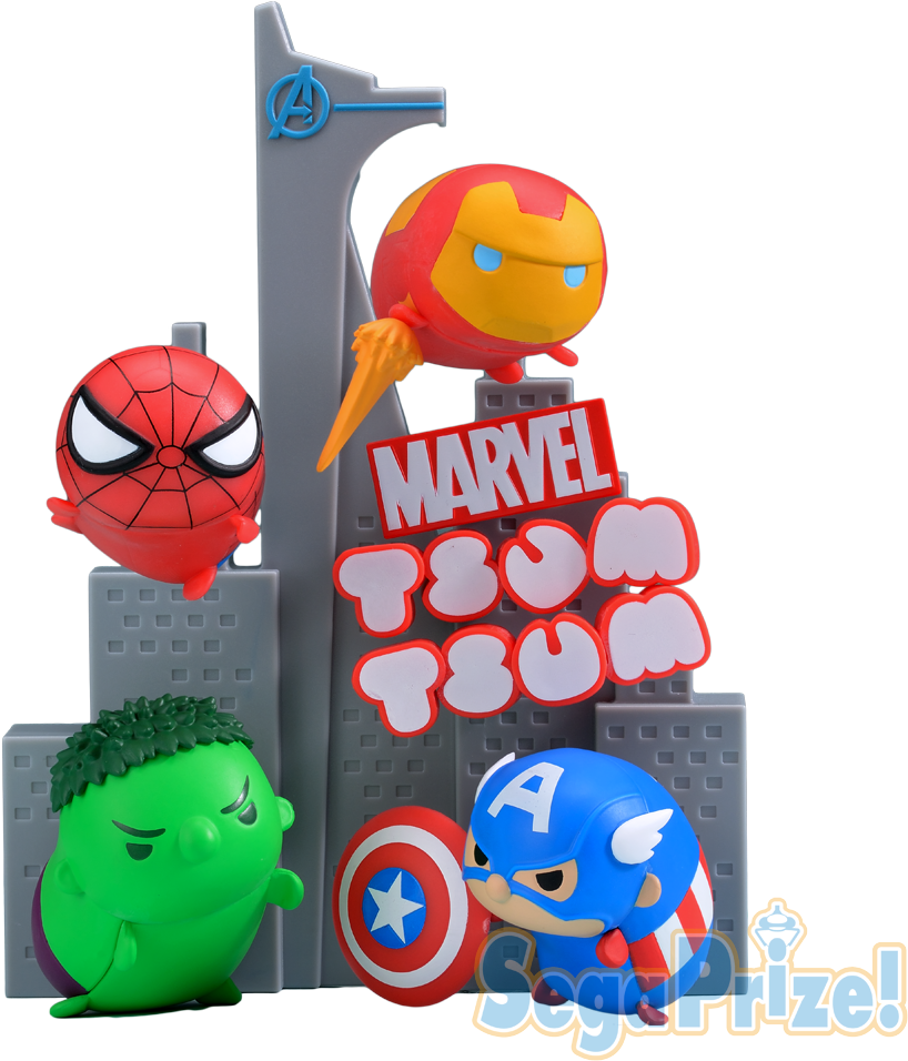 Merchsega's New Marvel Tsum - Tsum Tsum Sega Prize (1000x1000), Png Download