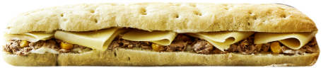 Tuna Melt Panini - Melt Sandwich (500x500), Png Download