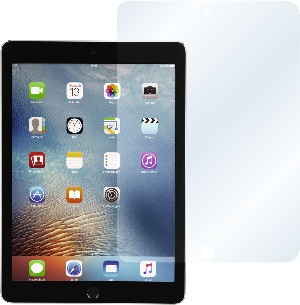 "crystal Clear" Screen Protector For Ipad Air/air 2/pro - Hama Premium - Fullmotion - Wall Mount For Tv (1100x1100), Png Download