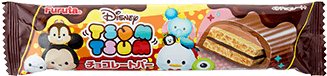 Disney Tsum Tsum Chocolate Bar - Tsum Tsum (395x413), Png Download