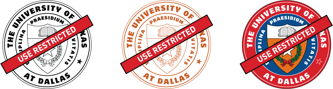 The Seal Of The University Of Texas At Dallas Represents - University Of Texas At Dallas (1396x430), Png Download
